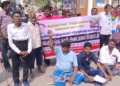 திருப்பத்தூரில் மாற்றுத்திறனாளிகளுக்கான மாத உதவித் தொகையை உயர்த்தி வழங்க கோரி ஒரு நாள் அடையாளப் போராட்டம் 