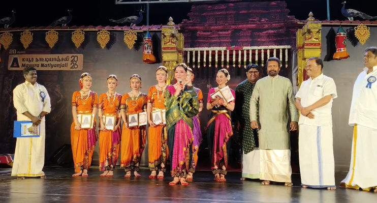 மயிலாடுதுறை மாயூரநாதர் கோயிலில் 20-ஆம் ஆண்டு மயூர நாட்டியாஞ்சலி தொடக்கம்