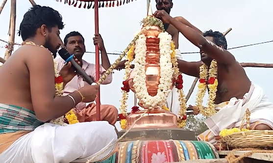 திருக்களாச்சேரி கிராமத்தில் உள்ள ஸ்ரீ வரதராஜ பெருமாள்  கோவில் 70ஆண்டுகளுக்கு பிறகு கும்பாபிஷேகம்