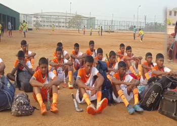 மாநில அளவில் சப் ஜூனியர் ஹாக்கி போட்டியில் கலந்து கொள்ள முடியாமல் ஹாக்கி வீரர்கள் சொந்த ஊருக்கு திரும்பிய சம்பவம்