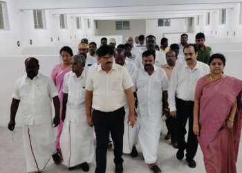 திருவாரூரில் நகராட்சிக்கு பகுதிகளில் புதிய கட்டிடங்கள் & மேம்படுத்தப்பட்ட குளம் பூங்காக்களை பூண்டி.கலைவாணன் திறந்தார்