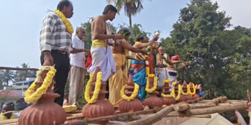 மயிலாடுதுறையில் 25 ஆண்டுகளுக்குப் பிறகு நடைபெற்ற திரு இந்தளூர் ராமர் திருக்கோயில் கும்பாபிஷேகம்