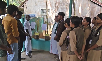 பரசலூரில் வேளாண் கல்லூரி&ஆராய்ச்சி நிறுவன மாணவர்கள் சார்பில் நடைபெற்ற ஊரக வேளாண் பணி பயிற்சி முகாம்