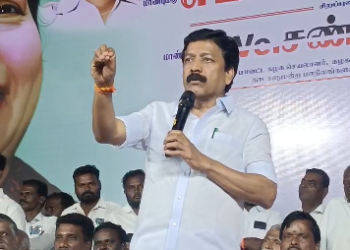 எங்கள்கூட்டணியில் பிரதமர் எங்களுடன் இருக்கும்வரை தமிழ்நாட்டில் எல்லாம்நடக்கும் எனC.V.சண்முகம் பேச்சு