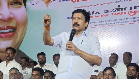 எங்கள்கூட்டணியில் பிரதமர் எங்களுடன் இருக்கும்வரை தமிழ்நாட்டில் எல்லாம்நடக்கும் எனC.V.சண்முகம் பேச்சு