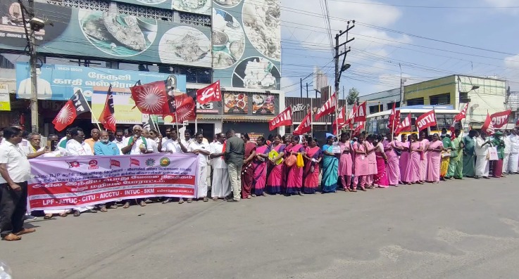 மத்திய அரசின் மக்கள் விரோத, தொழிலாளர், விவசாயிகள் விரோத கொள்கையை கண்டித்து விவசாயி இந்தியில் பிரதமர் மோடிக்கு கண்டனம்