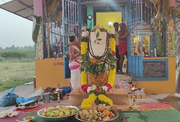 மயிலாடுதுறையில் சிவராத்திரியை முன்னிட்டு “அமர்நாத்” பனி லிங்கம் போல பனிக்கட்டியால் செய்யப்பட்ட 6 அடி சிவலிங்க சிறப்பு பூஜை