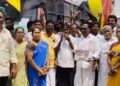 DMDK,DMK-வுடன் கூட்டணி அமைத்ததை தொடர்ந்து நகர செயலாளர் மணிகண்டன் & இளையராஜா தலைமையில் கொண்டாட்டம்