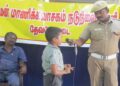 நெருப்பில்லா உலகம் படைப்போம்: தேவகோட்டை பள்ளி மாணவர்களின் அறிவாற்றலை சோதித்த தீயணைப்புத் துறை வினாடி வினா!