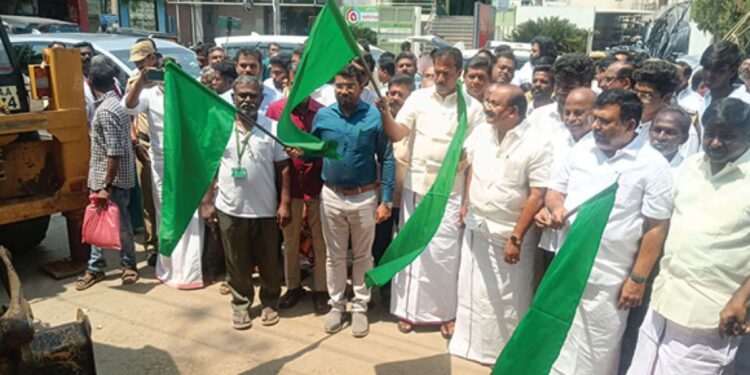 பழநி மக்களின் பல ஆண்டு கால போக்குவரத்துப் போர் முடிவுக்கு வந்தது: தாராபுரம் சாலை ரயில்வே மேம்பாலப் பணி அதிரடித் தொடக்கம்!