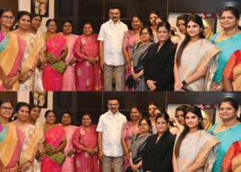 பெண்மையைப் போற்றுவோம்: உலக மகளிர் தினத்தை முன்னிட்டு முதலமைச்சர் ஸ்டாலினைச் சந்தித்து அரசு பெண் சட்ட அலுவலர்கள் வாழ்த்து!