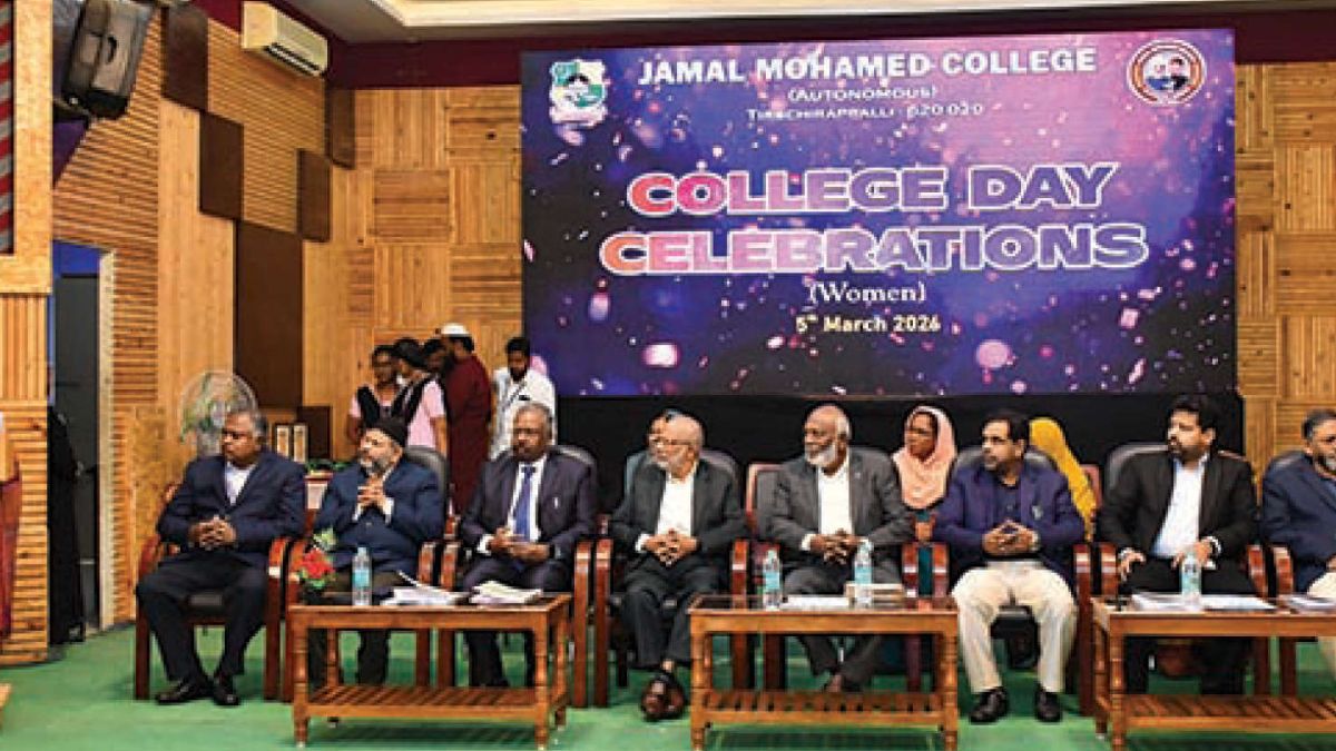 தோல்வி என்பது வெற்றியின் அடுத்த படி: திருச்சி ஜமால் முகமது கல்லூரி விழாவில் ஜே.என்.யு பேராசிரியை மஞ்சு காரி அதிரடி முழக்கம்!