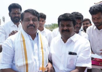 விராலிமலையில் அரசியல் சங்கமம்: பாஜக மாநிலத் தலைவர் நைனார் நாகேந்திரனுக்கு சால்வை அணிவித்து சி.விஜயபாஸ்கர் உற்சாக வரவேற்பு!