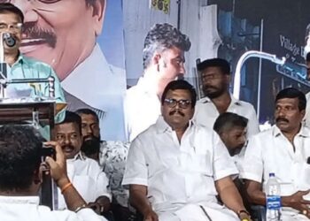 தேனி மாவட்டத்தின் 50 ஆண்டு கால ரயில்வே கனவு நனவாகிறது: நாடாளுமன்றத்தில் சாதித்த தங்க தமிழ்ச்செல்வனுக்குப் பிரம்மாண்ட பாராட்டு விழா!