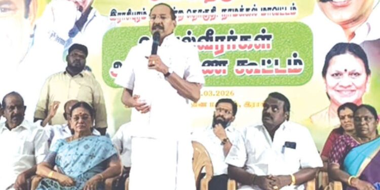 “திமுகவை வீட்டுக்கு அனுப்பத் தயாரா?” – ராசிபுரத்தில் பி.தங்கமணி அனல் பறக்கும் பேச்சு: வெற்றி பெறும் நிர்வாகிகளுக்கு தங்க நாணயம் பரிசு!