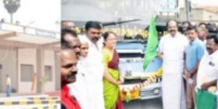 திருச்சுழியில்புதியபோக்குவரத்துசகாப்தம்: ரூ.6.18 கோடியில்நவீனபேருந்துநிலையத்தைதிறந்துவைத்துநிதிஅமைச்சர்தங்கம்தென்னரசுஅதிரடிஉரை!