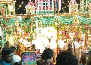 “பல்லவன் குளத்தில் மின்னிய பரம்பொருள்!” – புதுக்கோட்டையில் பல்லாயிரக்கணக்கான பக்தர்கள் சூழ அரோகரா முழக்கத்துடன் கோலாகலத் தெப்போற்சவம்!