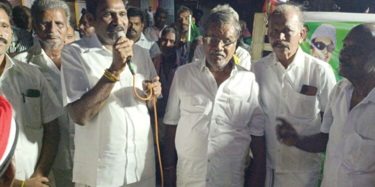 பவானிசாகர் தொகுதியில் சூறாவளிப் பிரச்சாரம்: மூன்று ஊராட்சிகளில் நடந்த தெருமுனை கூட்டங்களில் எம்எல்ஏ பண்ணாரி எழுச்சி உரை!