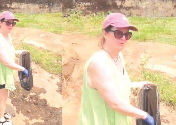 அதிரப்பள்ளியில் நெகிழ்ச்சி: மலைபோல் குவிந்த பிளாஸ்டிக் கழிவுகளைத் தனியாக அகற்றிய வெளிநாட்டுப் பெண்மணியின் ‘சுற்றுச்சூழல்’ பாடம்!