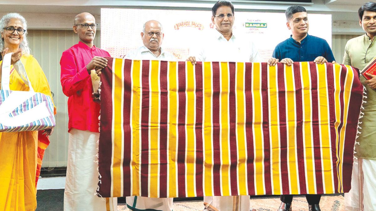 பவானி ஜமக்காளத்திற்குப் புத்துயிர் அளிக்கும் ராம்ராஜ் காட்டன்: கைத்தறிப் பாரம்பரியத்தை நவீன இல்லங்களுடன் இணைக்கும் பிரம்மாண்ட முன்னெடுப்பு!