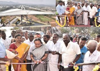 வேலூர் சுற்றுலாவில் புதிய மைல்கல்: காட்பாடி சஞ்சீவராயர் மலை உச்சியில் ரூ.93.09 லட்சத்தில் அமைக்கப்பட்ட கண்கவர் காட்சிமுனையை கலெக்டர் திறந்து வைத்தார்!