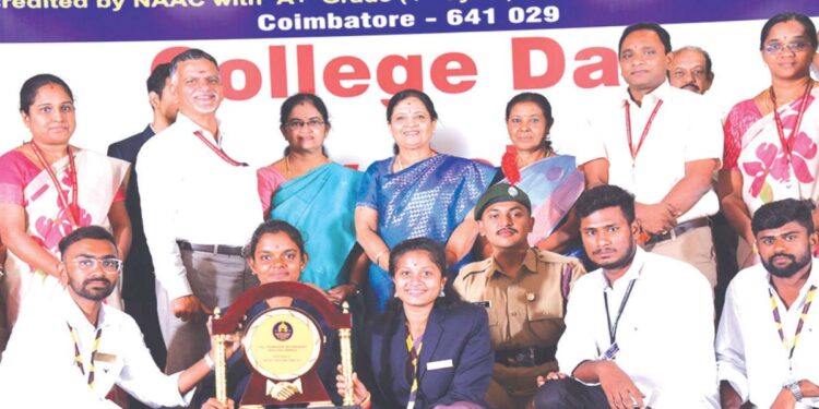 நேர மேலாண்மையே மன அழுத்தத்திற்கு மருந்து: கொங்குநாடு கலை அறிவியல் கல்லூரி ஆண்டு விழாவில் சுதா சேஷய்யன் எழுச்சி உரை!