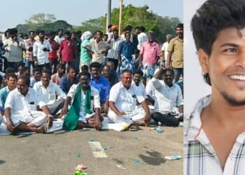 மானாமதுரையில் பரபரப்பு: போலீஸ் பிடியில் இருந்த பட்டியலின வாலிபர் மர்ம மரணம் – உடலை வாங்க மறுத்து 4 வழிச்சாலையில் உறவினர்கள் அதிரடி மறியல்!