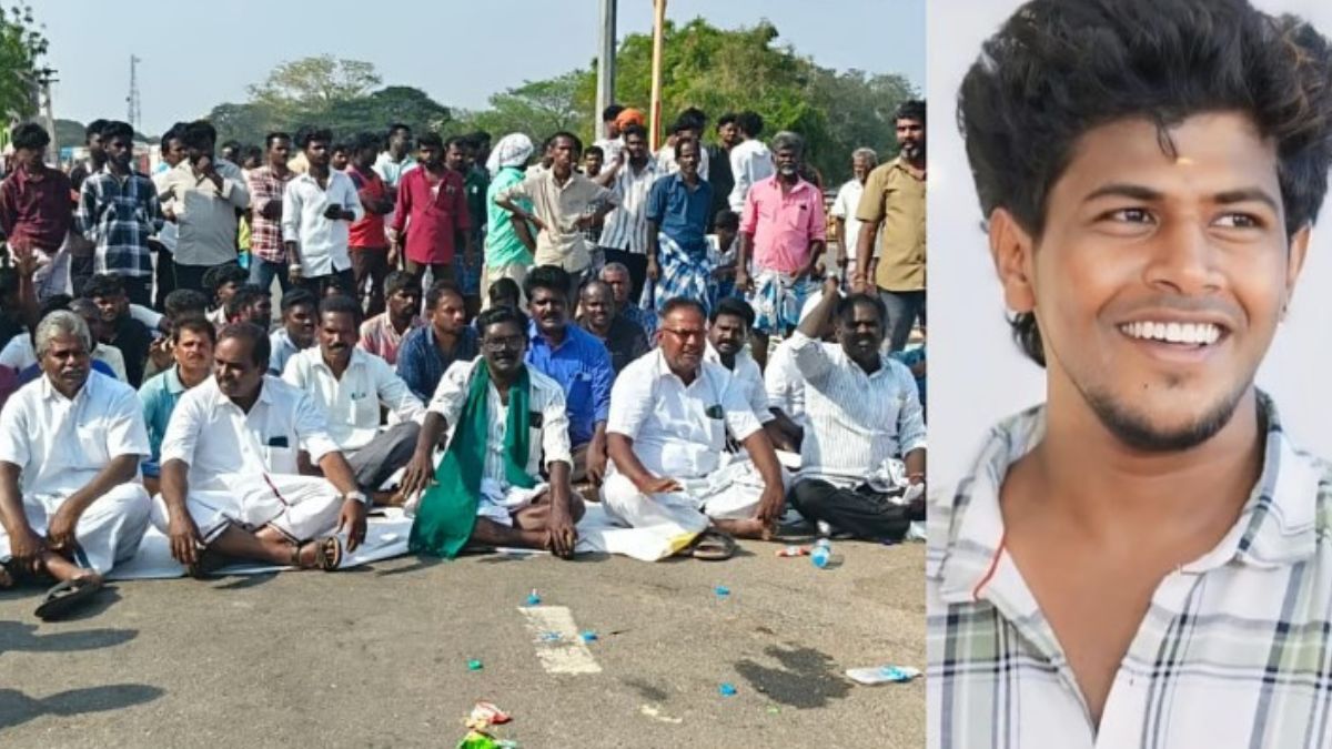 மானாமதுரையில் பரபரப்பு: போலீஸ் பிடியில் இருந்த பட்டியலின வாலிபர் மர்ம மரணம் – உடலை வாங்க மறுத்து 4 வழிச்சாலையில் உறவினர்கள் அதிரடி மறியல்!