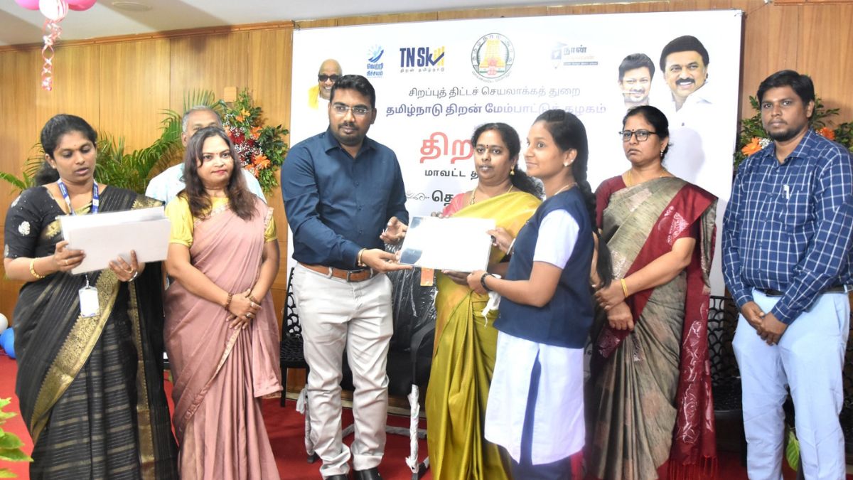 தமிழக இளைஞர்களின் வேலைவாய்ப்பிற்குப் புதிய உத்வேகம்: 23 மாவட்டங்களில் ‘திறனகம்’ மையங்களைத் திறந்து வைத்தார் துணை முதலமைச்சர் உதயநிதி ஸ்டாலின்!