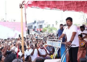 “₹2500 கோடி Vs ₹147 கோடி!” – மொழிக்கான நிதி ஒதுக்கீட்டில் மத்திய அரசின் பாரபட்சத்தை தஞ்சையில் போட்டுடைத்த உதயநிதி ஸ்டாலின்!
