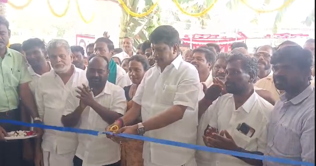 விக்கிரவாண்டி கக்கன் காலனியில் 1.50 கோடி மதிப்பில் புதிய பல்நோக்கு சமுதாய கூடத்தை காணொளி வாயிலாக தமிழ்நாடு முதலமைச்சர் திறந்து வைத்தார்