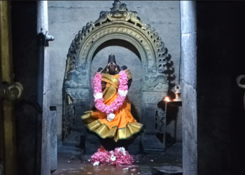 சனி பெயர்ச்சியை முன்னிட்டு திருக்கொள்ளிக்காடு பொங்கு சனீஸ்வரர் கோவில் முன்னேற்பாடு பணிதீவிரம்