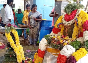 சீர்காழி அருகே நிம்மேலியில்( நிம்மதியூர்) சனி பெயர்ச்சி விழா