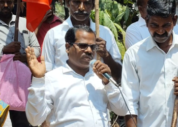 ஆக்கூர் உதவி மின் பொறியாளர் அலுவலகம் முன்பு மார்க்சிஸ்ட் கம்யூனிஸ்ட் கட்சி சார்பில் கண்டன ஆர்ப்பாட்டம்