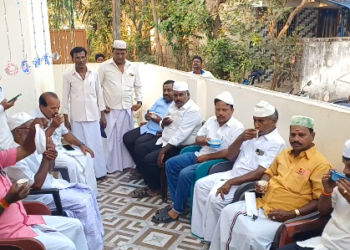 ரம்ஜான் முன்னிட்டு தில்லைவிடங்கன் கிராமத்தில் மக்களுக்கு தேவையான அரிசி,மளிகைபொருட்கள் தொகுப்பு