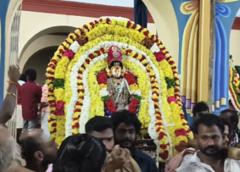 திருவெண்காடு சுவேதாரண்யேஸ்வரர் சுவாமி கோயிலில் இந்திரவிழா  திருக்கல்யாண வைபவம்