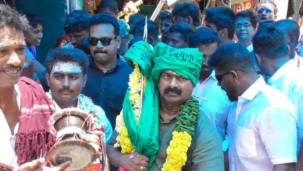 நாம் தமிழர் கட்சி ஒருங்கிணைப்பாளர் சீமான் திருத்தணியில் இன்று மாலை பிரச்சாரம்