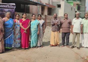 மயிலாடுதுறையில் 35-வது வார்டில் அதிகாரிகள் அடிப்படை வசதிகளை செய்துதராததை கண்டித்து தேர்தல் புறக்கணிப்பு