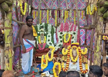 1500 ஆண்டுகள் பழமை வாய்ந்த குரு பரிகா தலமான வாகீஸ்வரர் கோவிலில் 40 ஆண்டுகளுக்குப் பிறகு மாசி மகோற்சவம்