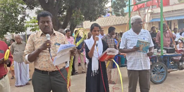 மயிலாடுதுறை தேவாலயங்களில் குருத்தோலை ஞாயிறு பவனி