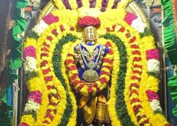 சீர்காழி அருகே திருவெண்காடு சுவேதாரண்யேஸ்வரர் கோவில் இந்திரப்பெருவிழா