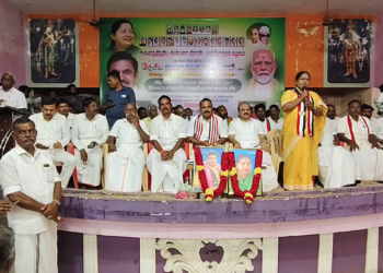 சீர்காழி சட்டமன்ற தொகுதி அதிமுக வேட்பாளர் மா சக்தி அறிமுக கூட்டம்