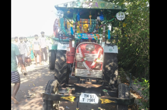 சீர்காழி அருகே வாட்டர் டேங்கர் டிராக்டர் மோதி சைக்கிளில் சென்ற பள்ளி மாணவன் உயிரழப்பு போலீசார் விசாரணை
