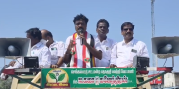 செங்கல்பட்டு ADMK வேட்பாளர்  கஜேந்திரன்  தீவிர வாக்கு சேகரிப்பு உற்சாக வரவேற்பு அளித்த பெண்கள்