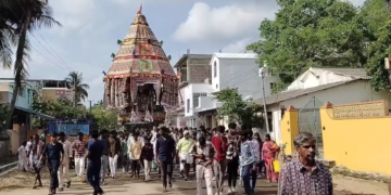 ஆக்கூர் ஶ்ரீ சீதளாதேவி மாரியம்மன் கோவில் தீமிதி திருவிழா