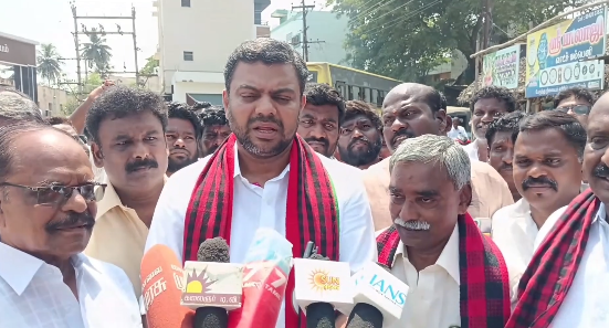 DMK தலைமையிலான கூட்டணி அமோக வெற்றி STPI கட்சி முஹம்மது முபாரக் பேட்டி