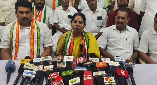 மயிலாடுதுறை தொகுதி காங்கிரஸ் வேட்பாளராக வெளியூரை சேர்ந்தவர் அறிவிக்கப்பட்டதற்கு எதிர்ப்பு