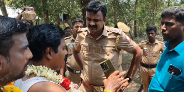 திருவாரூர் அருகே பங்குனி திருவிழா நடத்த கோட்டாட்சியர் தடை விதித்த நிலையிலும் பால்குடம் எடுத்துச் செல்ல தகராறு