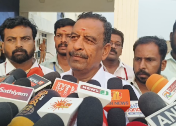 வேதாரண்யம் சட்டமன்ற தொகுதியில் வெற்றி பெற்ற முன்னாள் அமைச்சரும், ADMK வேட்பாளர் O.Sமணியன் பேட்டி