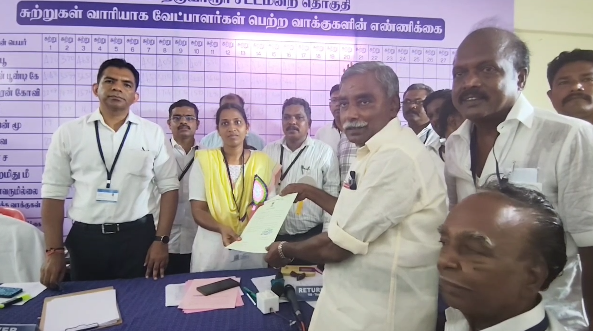 வேதாரண்யம் சட்டமன்ற தொகுதியில் வெற்றி பெற்ற முன்னாள் அமைச்சரும், ADMK வேட்பாளர் O.Sமணியன் பேட்டி